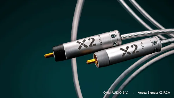 Ansuz Acoustics Signalz X2 RCA, Analoge Interlink, 2.0 Meter : SALE