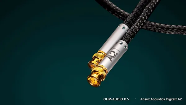 Ansuz Acoustics Digitalz A2, Interlink numérique, COAX RCA 1.0 Mètre, : SOLDE!
