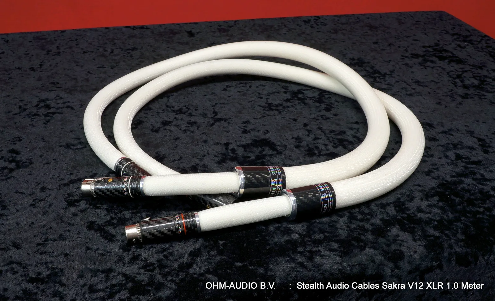 Stealth Audio Sakra V12 XLR Balanced Interlink 1.0 Meter : Vendu