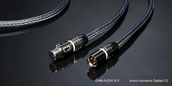 Ansuz Acoustics Digitalz C2 XLR, Câble AES/EBU, 2.0 Mètre : RUPTURE DE STOCK