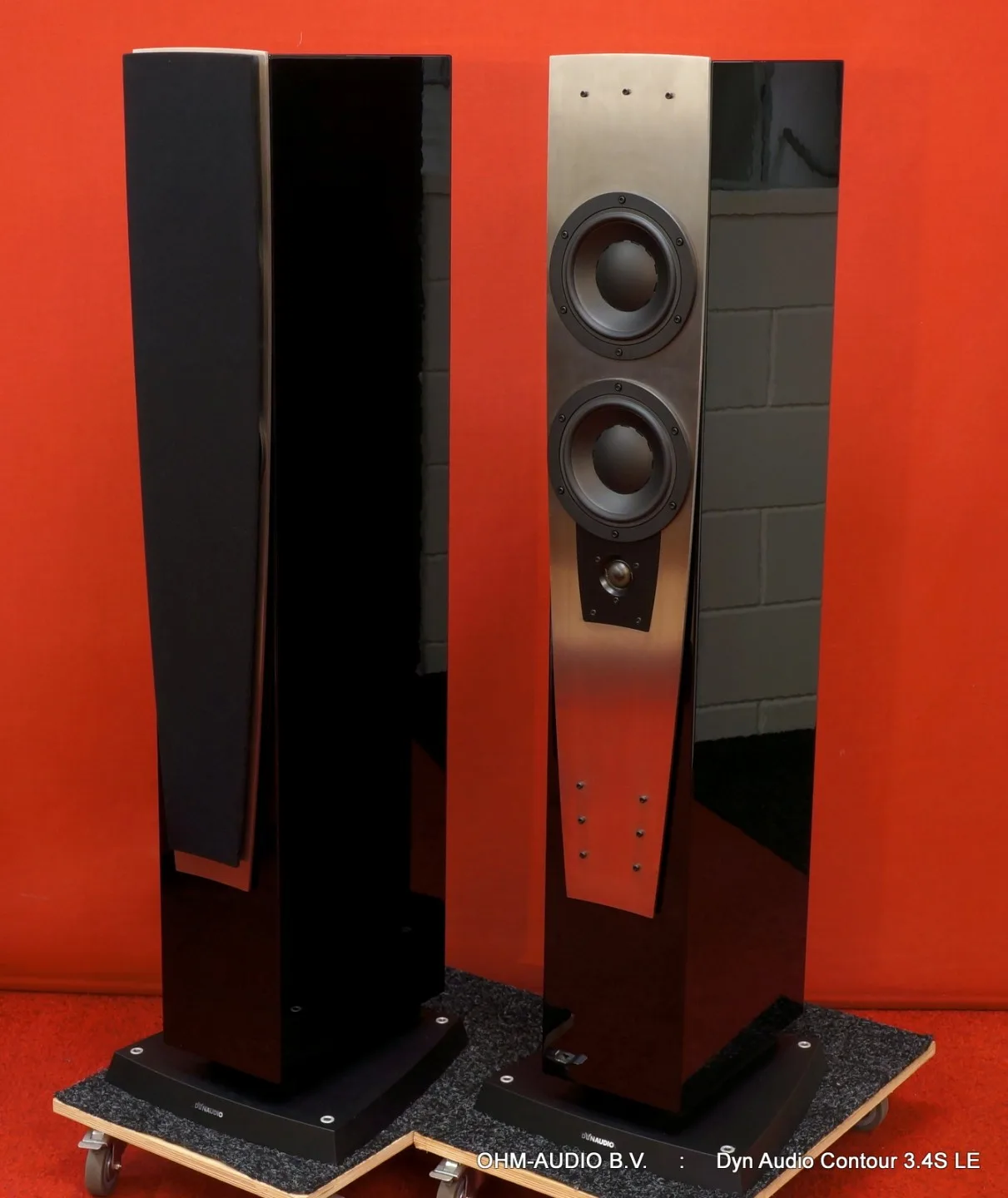 Dynaudio Contour S3.4 LE (Limited Edition), High Gloss Black, Like New, Used : Sold