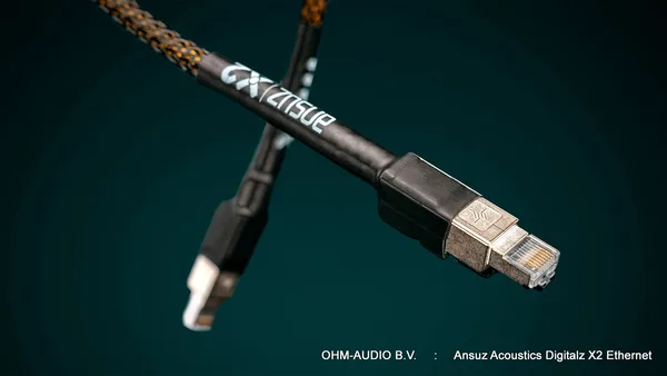 Ansuz Acoustics Digitalz X2, Ethernet Cable, 2.0 Meter : Sold Out