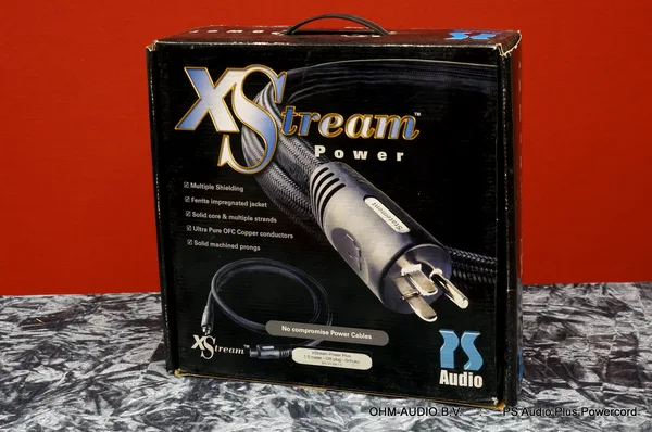 PS Audio XStream Power Plus Powercord, 1.5 Meter, Including Original Packaging : SOLD