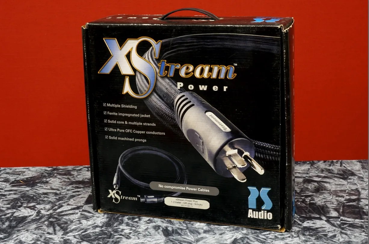 Câble d'alimentation PS Audio XStream Power Plus, 1,0 mètre, y compris l'emballage d'origine : SOLD