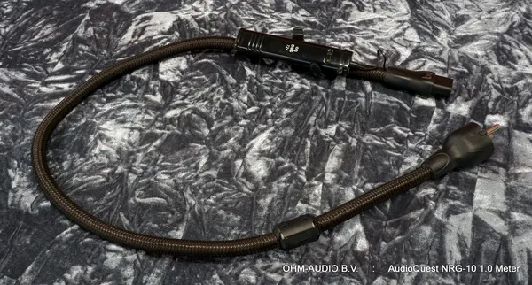 AudioQuest NRG-10, Powercord, 0.9 Meter, DBS 72V : VERKAUFT