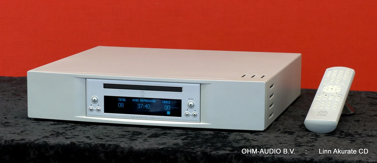 Linn Akurate CD, Lecteur CD/SACD/DVD Audio, Argent, État Neuf