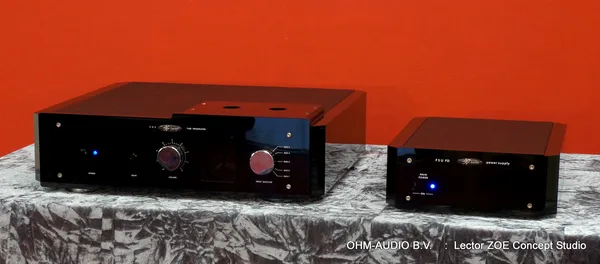 Lector ZOE Concept Studio Préamplificateur à Tubes Zero Feedback avec Alimentation Externe et Télécommande