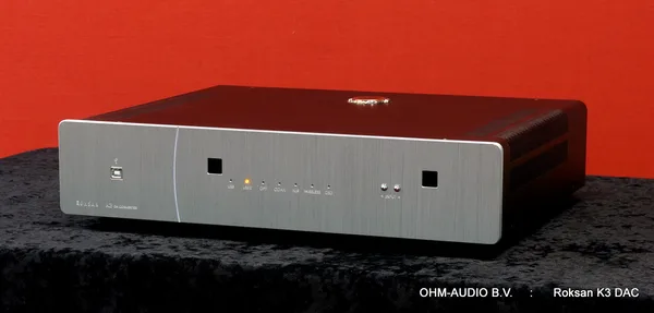 Roksan K3 DAC, Antraciet, PCM 24bit/192kHz en DSD, Nieuwstaat, OVP : SOLD