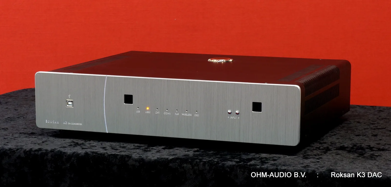 Roksan K3 DAC, Anthrazit, PCM 24bit/192kHz und DSD, Neuzustand, OVP : VERKAUFT