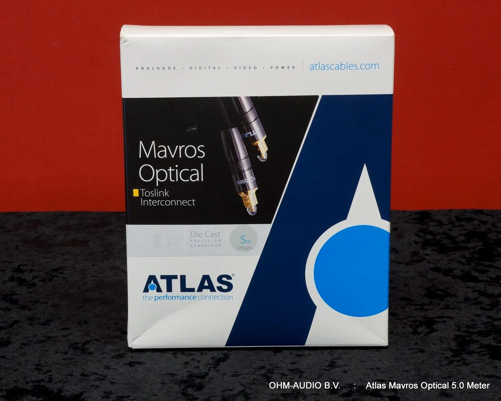 Atlas Mavros Glass Optical, 5.0 Meter, Inclusief Originele Verpakking : Sold