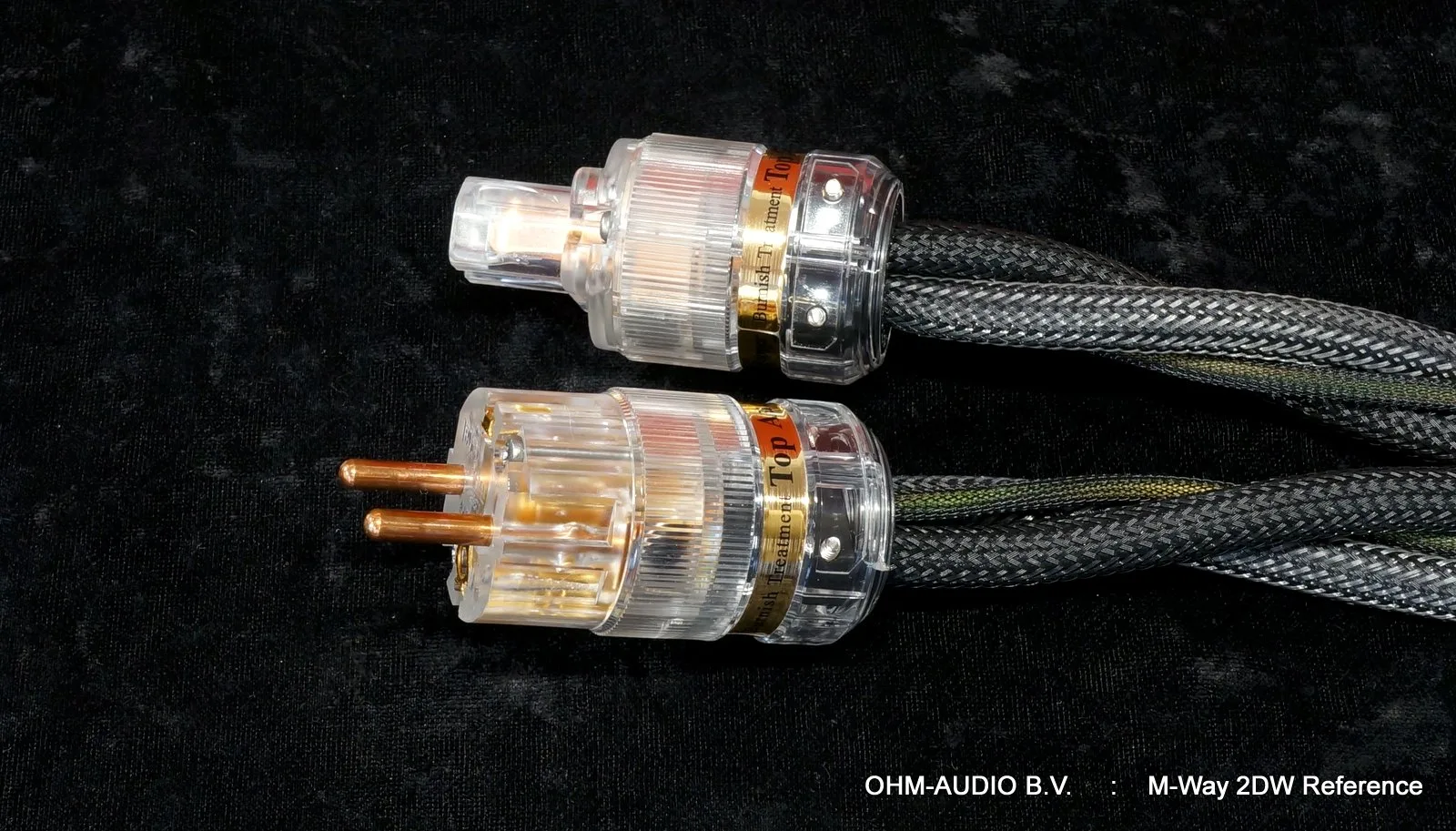 M-Way 2DW Reference, Cordon d'alimentation, 3.0 Mètre, Incluant Housse d'origine