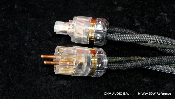 M-Way 2DW Reference, Power Cord, 3.0 Meter, Including Original Bag