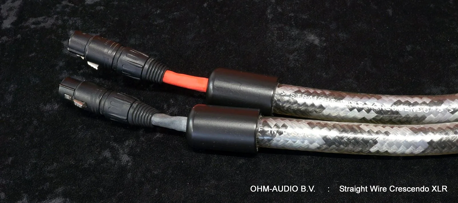 Straight Wire Crescendo XLR, Gebalanceerde Analoge Interlink, 0.8 Meter : SOLD