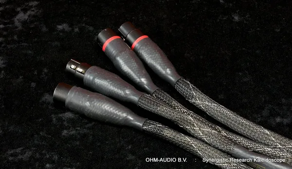 Synergistic Research Kaleidoscope Phase II XLR, Gebalanceerde Analoge Interlink, 1.0 Meter