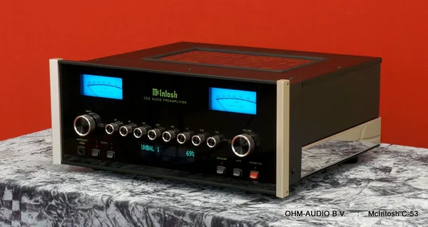 McIntosh C53, Préamplificateur avec DAC intégré, Module DA2, Très bon état : Vendu