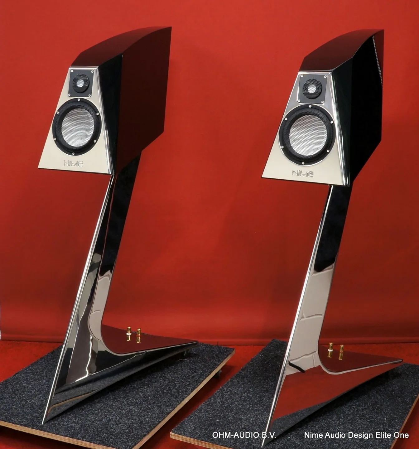Nime Audio Design Elite One, High End 2-Weg Luidsprekersysteem, Italian Design : DEMO