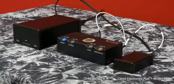 Chord Electronics Huei, Préamplificateur Phono MM/MC, y compris Alimentation Externe MCRU : VENDU