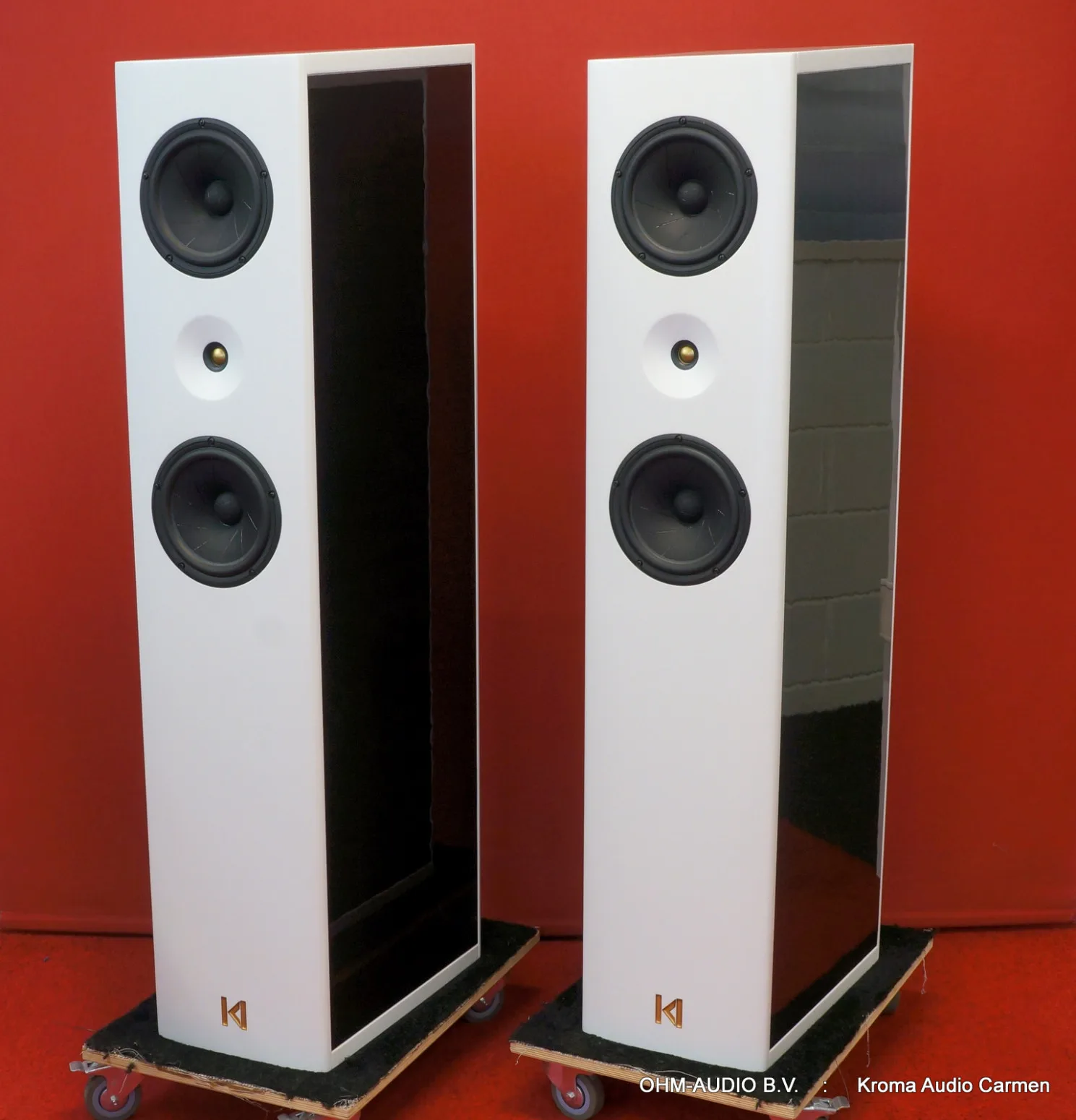 Kroma Audio Carmen, Système de haut-parleurs Ultra High End Gamme Complète, État Neuf, Emballage d'Origine : VENDU