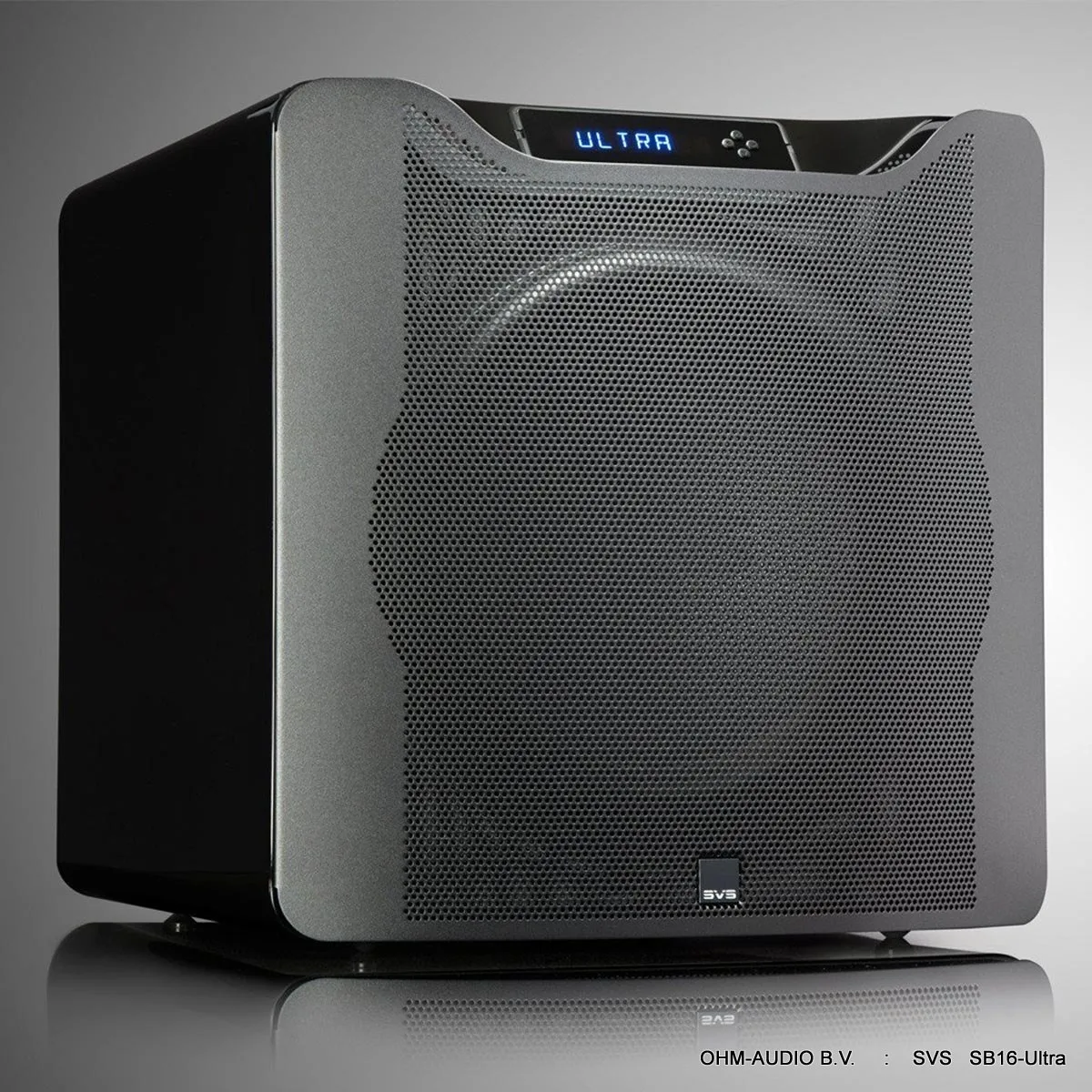 SVS SB16 Ultra, Audiophile sealed subwoofer with Bluetooth control, 1500 Watt, Demo : SOLD