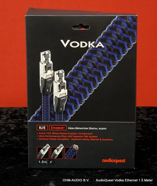 Audioquest Vodka Ethernet, 1.5 Meter, Including Original Packaging, Demo : SOLD