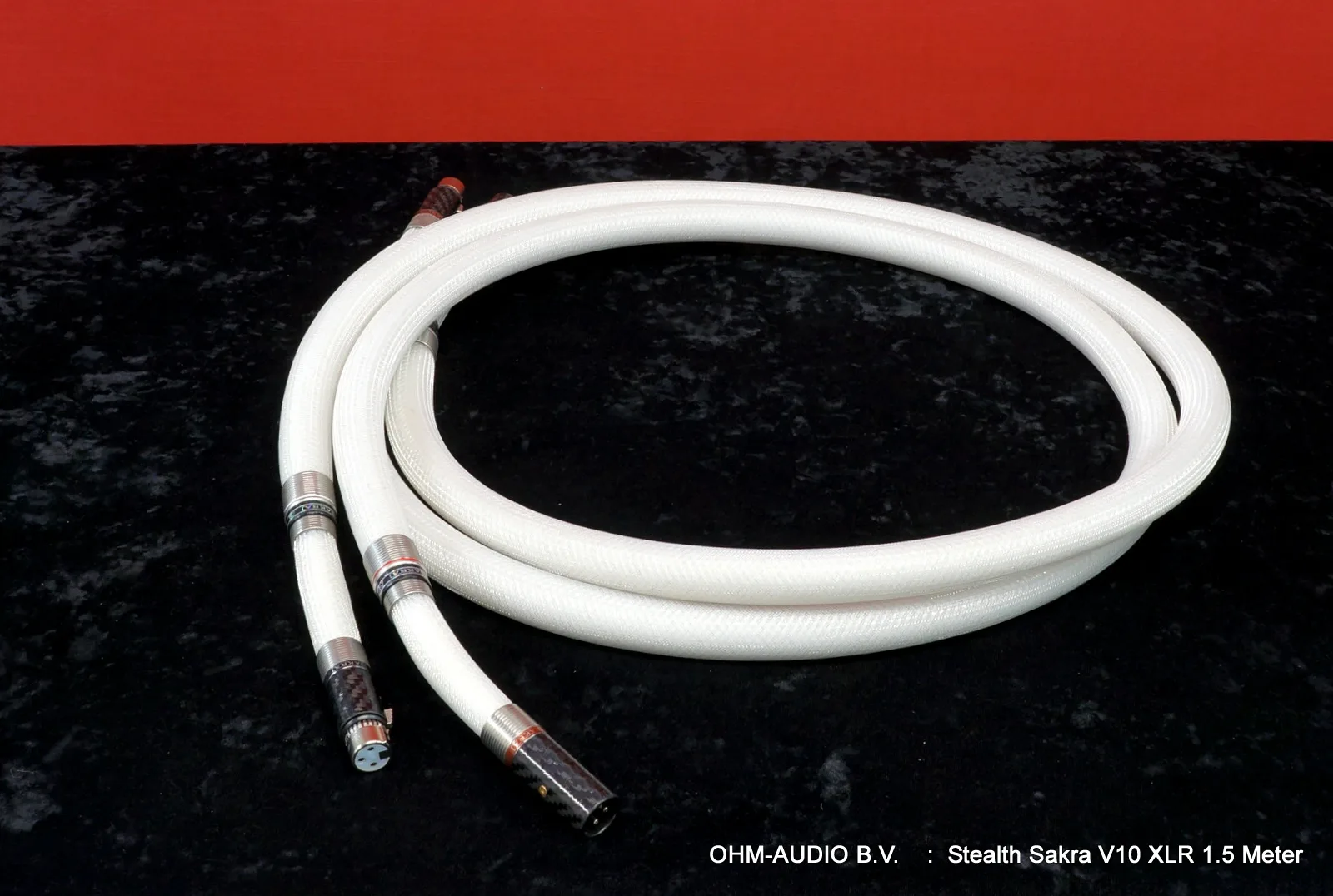 Stealth Sakra V10 XLR, Interconnexion Analogique Équilibrée, 1,5 Mètre, Avec emballage : Vendu