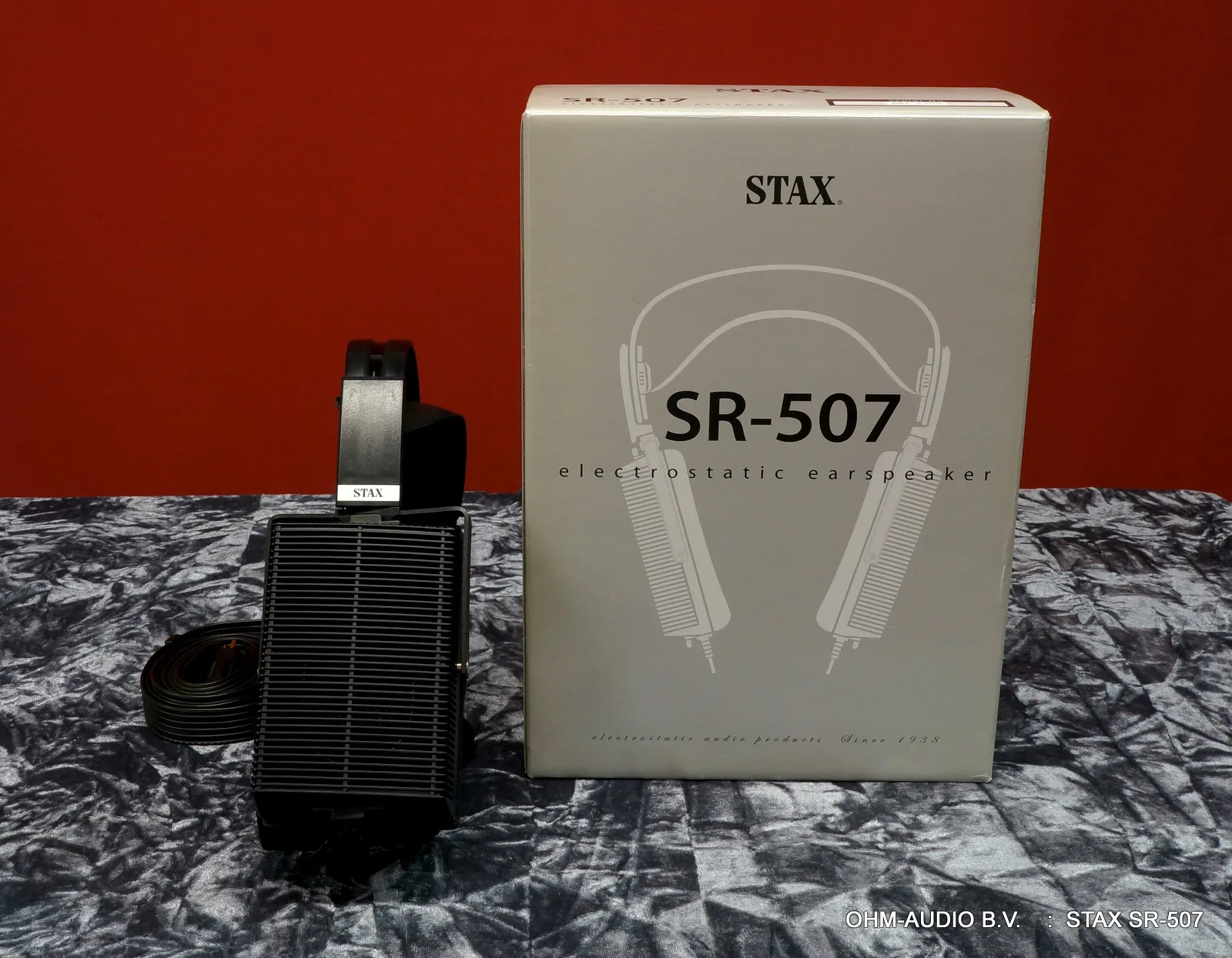 STAX SR-507, Casque Électrostatique, Emballage Original Inclus : Vendu