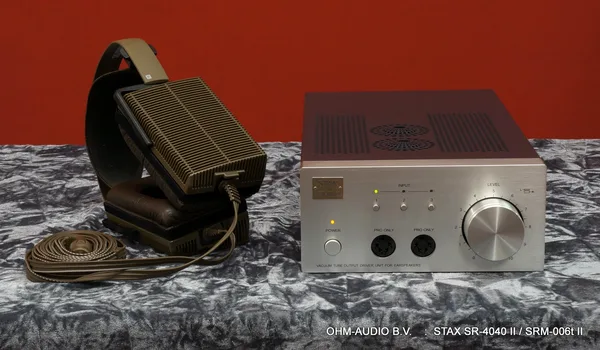 STAX SR-4040 II, Casque Électrostatique + Amplificateur, Emballage Original Inclus : Vendu