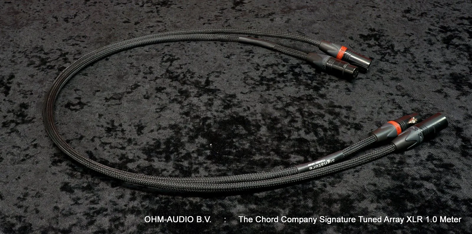 The Chord Company Signature Tuned Aray XLR, Analoge Interlink, 1.0 Meter : VERKAUFT