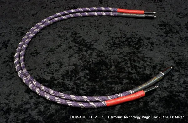 Harmonic Technology, Magic Link II, Analoge Interlink, Rca, 1.0 Meter : SOLD to Sweden