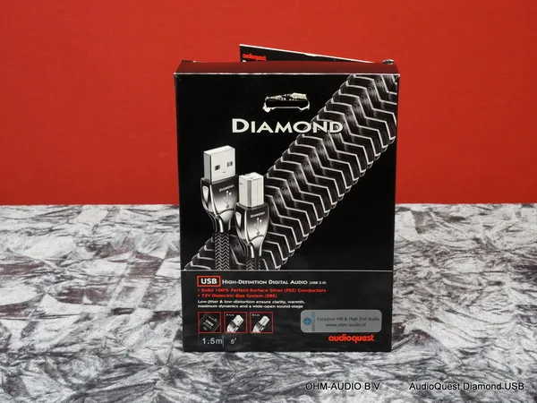 AudioQuest Diamond, câble USB, 1,5 mètre, occasion, OVP