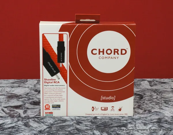 The Chord Company Shawline Digital RCA, SPDIF, 1,5 mètre, d'occasion, OVP