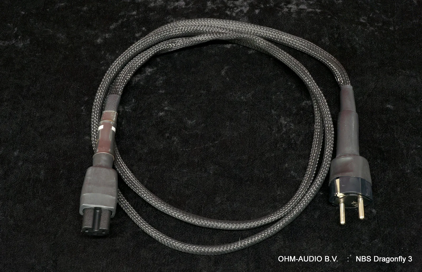 Câble d'alimentation NBS Dragonfly III, 1,8 mètre, Occasion : VENDU