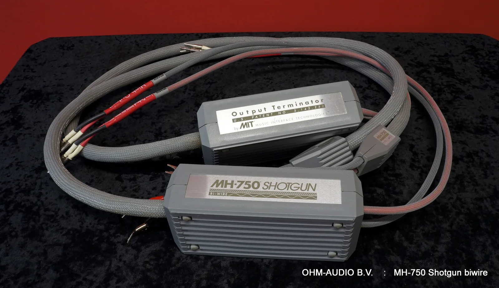 MIT MH-750 Shotgun Bi-Wire, Speakerkabel, 2.5 Meter, Occasion : SOLD