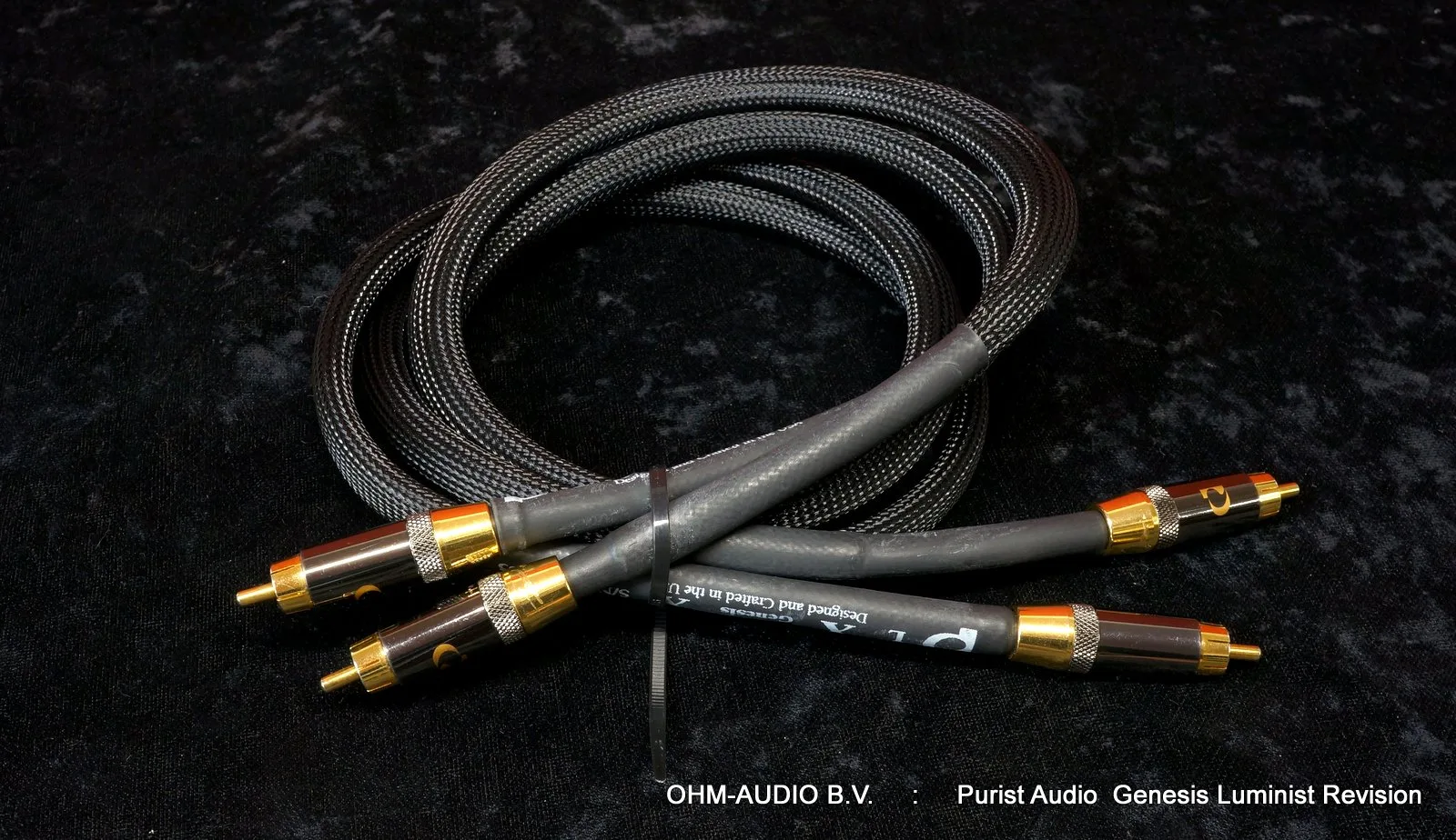 Purist Audio Design, Genesis Luminist Revision, 1.0 Meter RCA, Inclusief OVP : SOLD