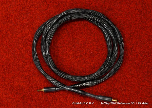 M-Way 2DW Reference DC, 1,75 Meter, 2,5mm > 2,1mm Inklusive Original-Tasche : SOLD