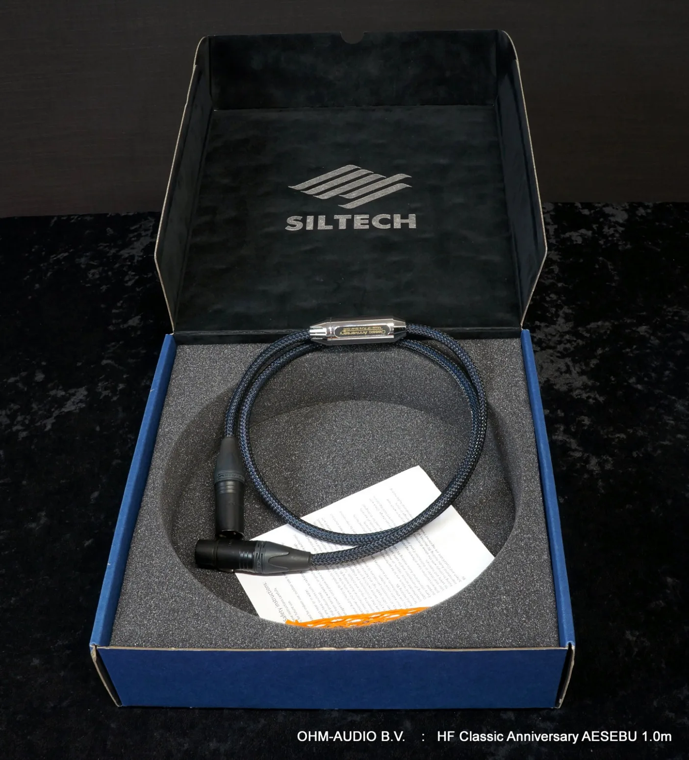 Siltech HF Classic Anniversary G7 AES/EBU, Interlink, 1.0 Mètre, Incl OVP et Certificat : Vendu