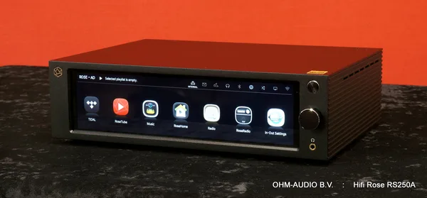 HiFi Rose RS250A Multimedia Streamer, Latest Model