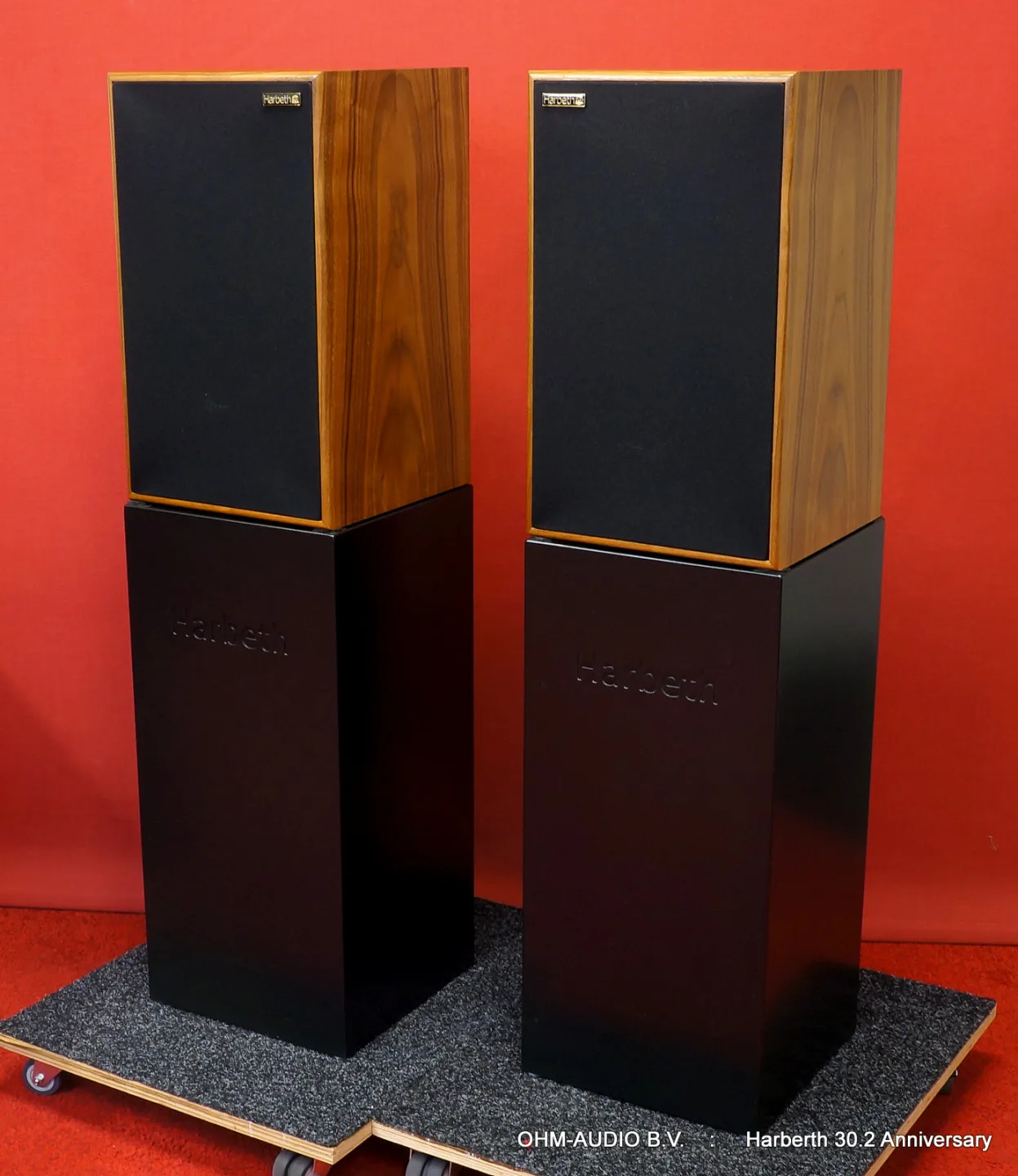 Harbeth 30.2 40th Anniversary Walnoot, Nieuwstaat, Inclusief Originele Verpakking : SOLD