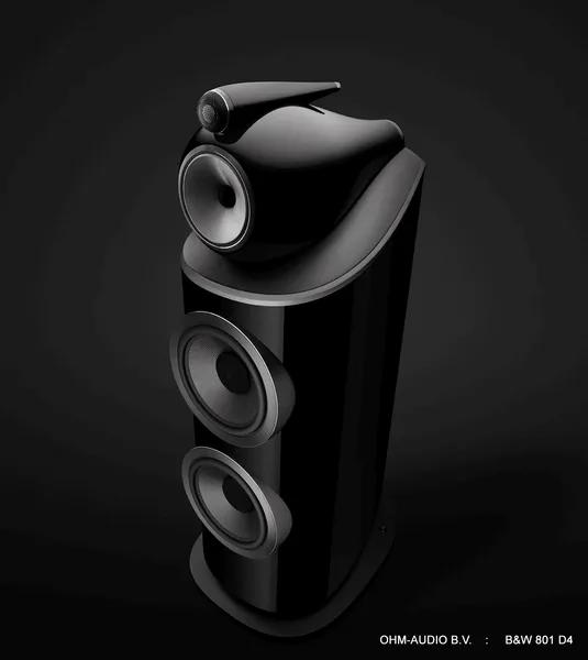 B&W 801 D4 Piano Black, Wie neu, Gebraucht, Inklusive Originalverpackung: VERKAUFT