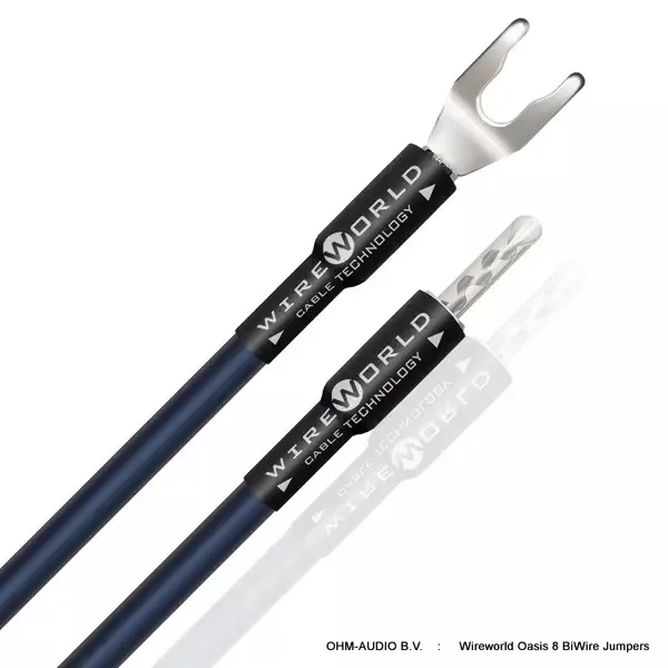 WireWorld Oasis 10 BiWire Jumpers, 15cm