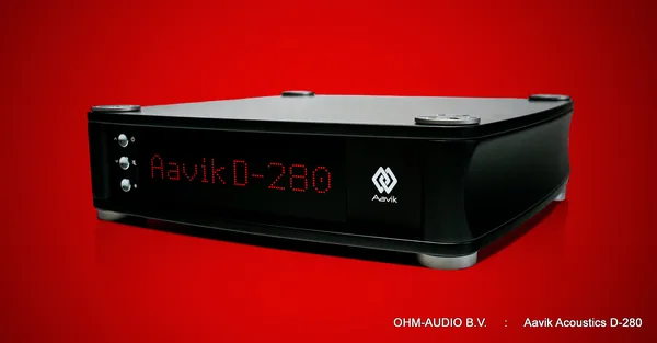 Aavik Acoustics D-280, Convertisseur D/A Haut de Gamme : RUPTURE DE STOCK