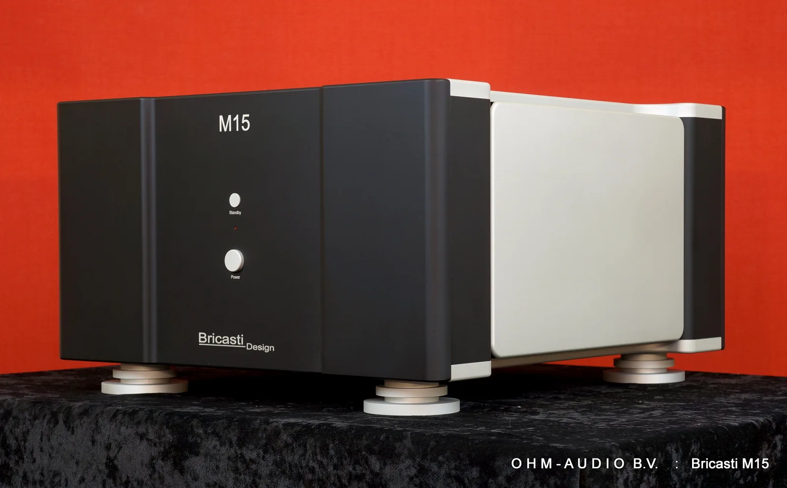 Bricasti M15 High End Stereo Balanced Power Amplifier, Class A/AB, Demo