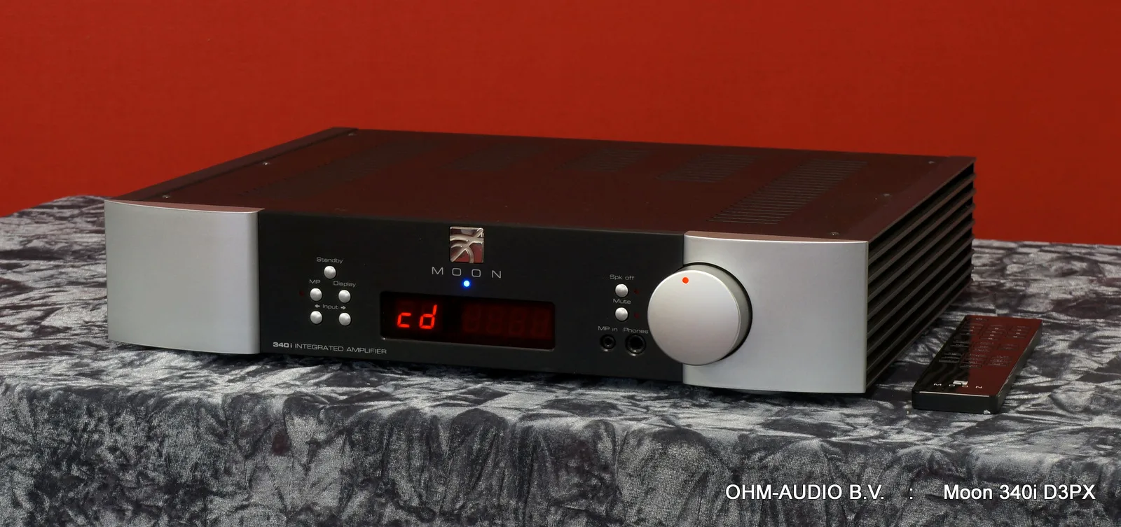 Moon 340i D3PX, Integrated Amplifier Including All Options, Like New : Sold