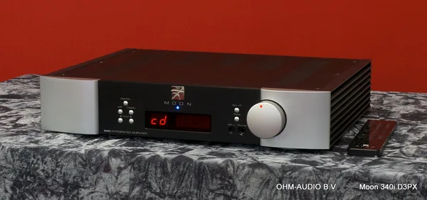 Moon 340i D3PX, Geïntegreerde Versterker Inclusief Alle Opties, Nieuwstaat : Sold