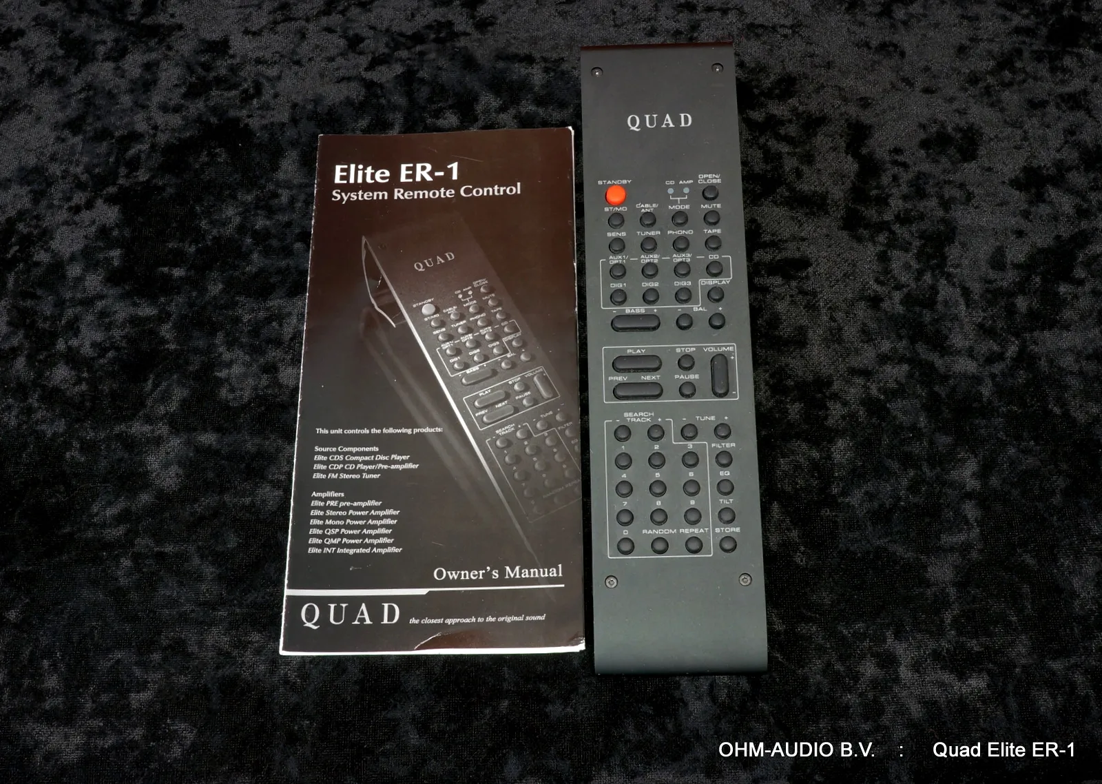 Quad Elite ER-1 Fernbedienung : AUSVERKAUFT