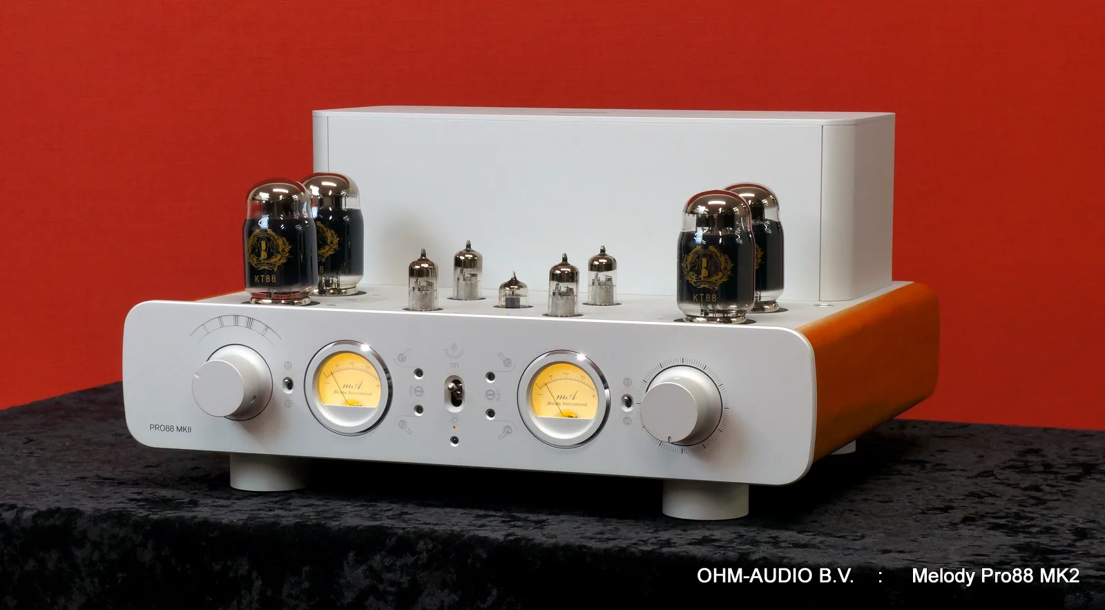 Melody Pro88 MK2, 2 x 50 Watt Geïntegreerde Buizenversterker, KT88 Buizen : SOLD OUT