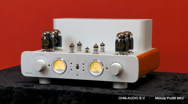 Melody Pro88 MK2, Amplificateur Intégré à Tubes 2 x 50 Watts, Tubes KT88 : RUPTURE DE STOCK