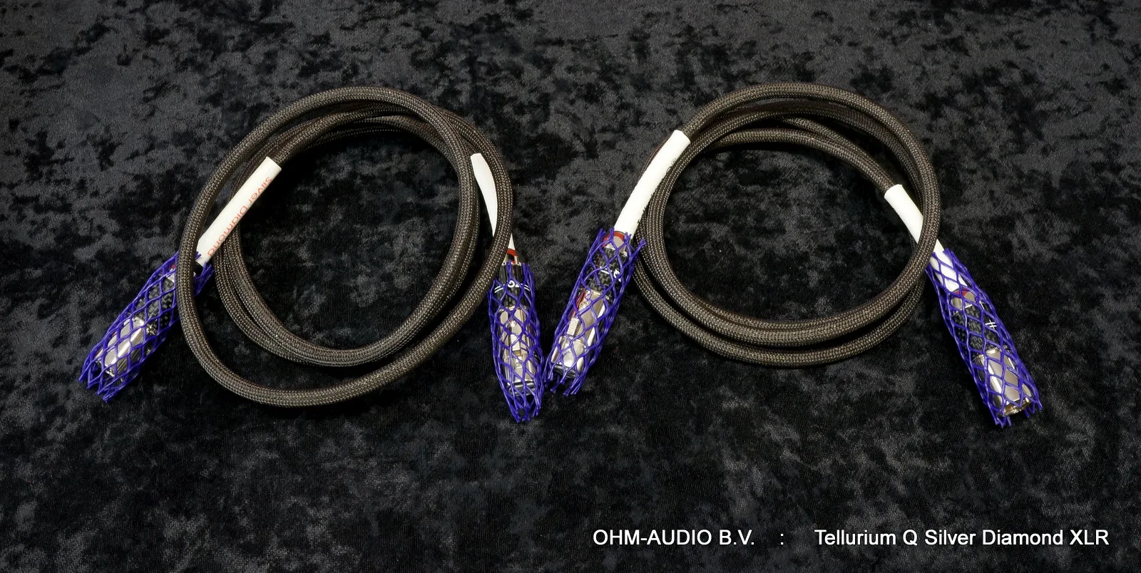 Tellurium Q Silver Diamond, XLR Analogue interlink, 1,5 mètre, Occasion, Boîte d'origine : VENDU