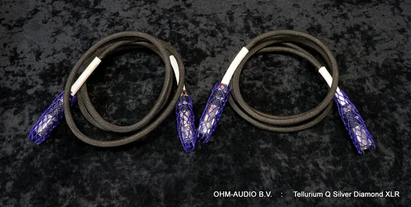 Tellurium Q Silver Diamond, XLR Analoge Interconnect, 1,5 Meter, Occasion, OVP : SOLD