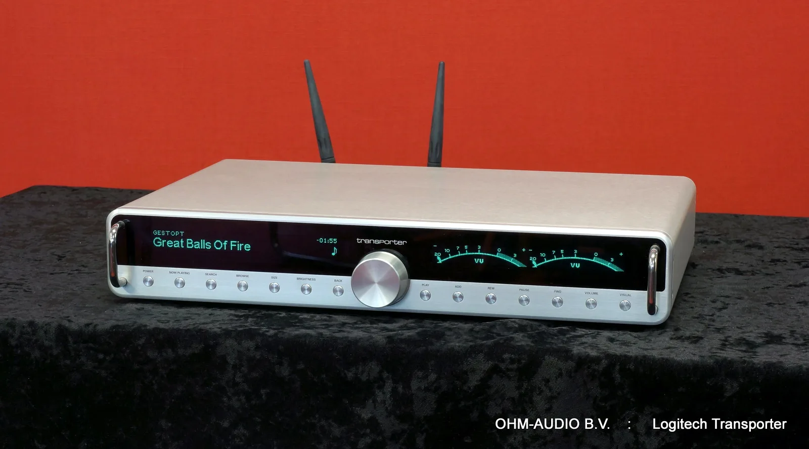 Logitech Transporter, Squeezebox Streamer/DAC, Argent, État neuf